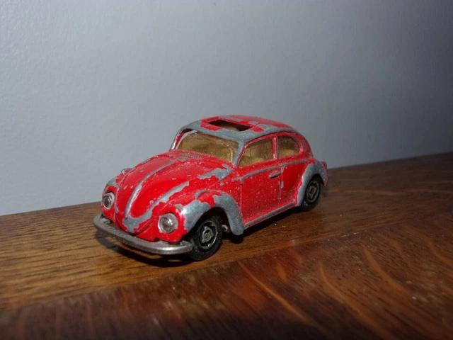 VINTAGE MAJORETTE [64] - vw VOLKSWAGEN COX 1302 #202 - échelle 1/60 EUR 5,00 - FR