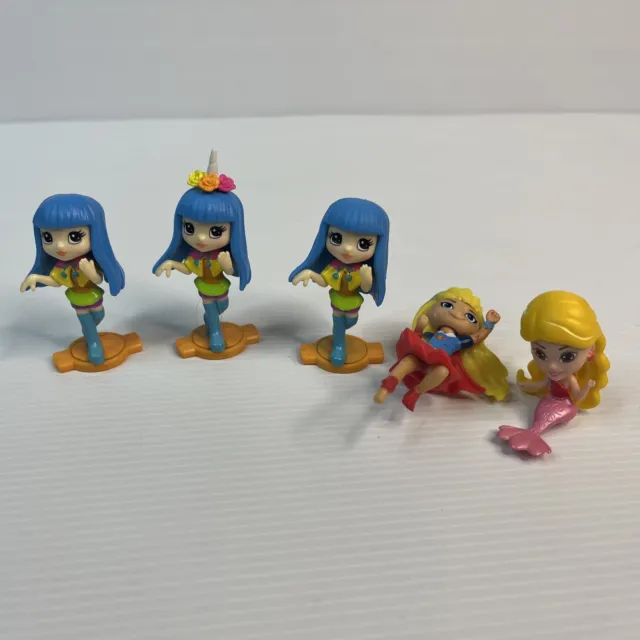 Party Pop Teenies Surprise Popper Collectible Dolls Bulk Bundle Of 5 Toys