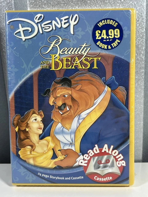 BRAND NEW 2002 Beauty and The Beast Read Along Cassette Disney (SEALED ...