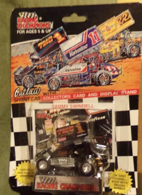 #1  SAMMY SWINDELL   World of Outlaws   Sprint Car   Racing Champions 1993  1:64