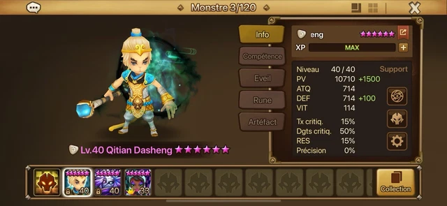 Compte Summoners War Starter 30 Jours Avec Artamiel Déborah Fei - Comme Neuf