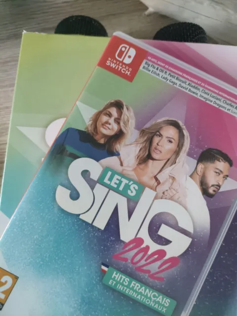 Let's Sing 2022 2 micros Nintendo switch : le jeu vidéo à Prix