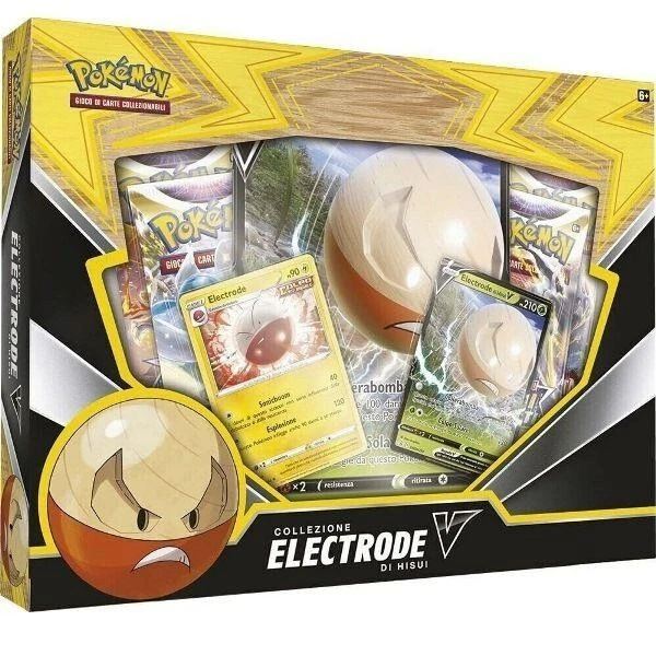 Pokémon Gioco di Carte Collezionabili GCC Collezione Electrode di Hisui NUOVO