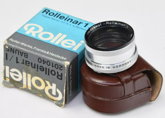 ROLLEI Bay I - Rolleinar 1 + Case  - Rolleiflex/Rolleicord -