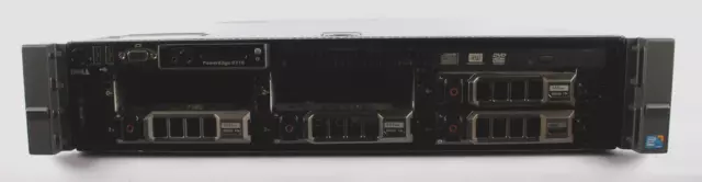 Dell PowerEdge R710 2U 2x Xeon X5560 2.8GHz CPU 288GB RAM 3x 600GB 15K SAS HDD