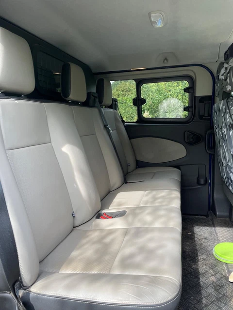 thumbnail image 2 of Ford Transit Custom Crew Cab Full Set Seat Covers (2013-2023) - Grey, 600 Denier, RHD 2 of 6