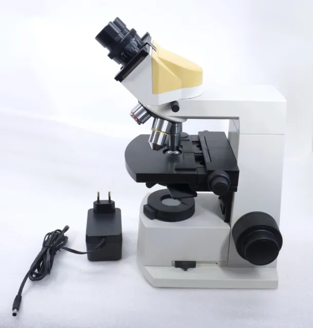 Eschenbach binokulares Arzt Labor Mikroskop 40-400x (1000x) * Köhlerbeleuchtung
