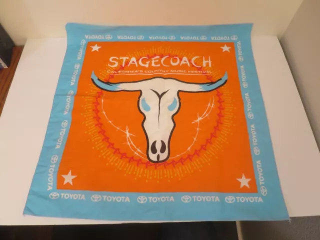 Stagecoach Country Music Festival Bandana Obtained Only ON SITE at Event