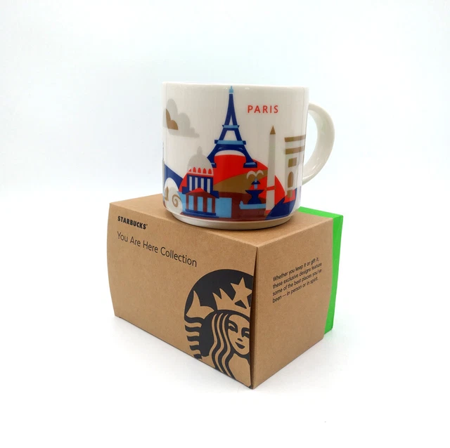 Mug Starbucks You Are Here Collection - Paris France - Neuf