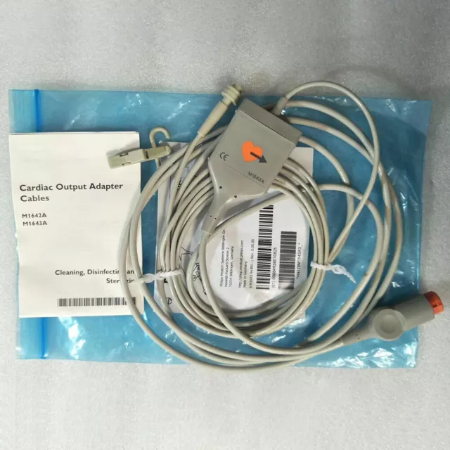 For Philips Monitor PICCO Main Cable M1643A 4.8M