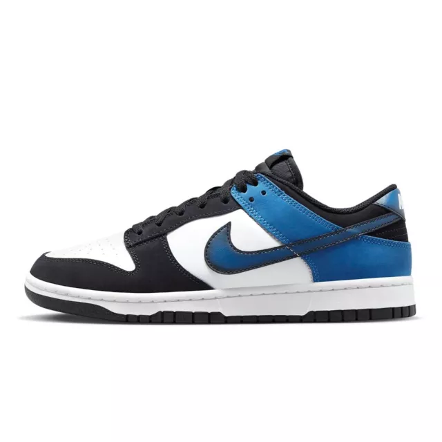 Nike Dunk Faible Rétro Mise Chaussures Garçons École Baskets 36 38 39 Noir Bleu