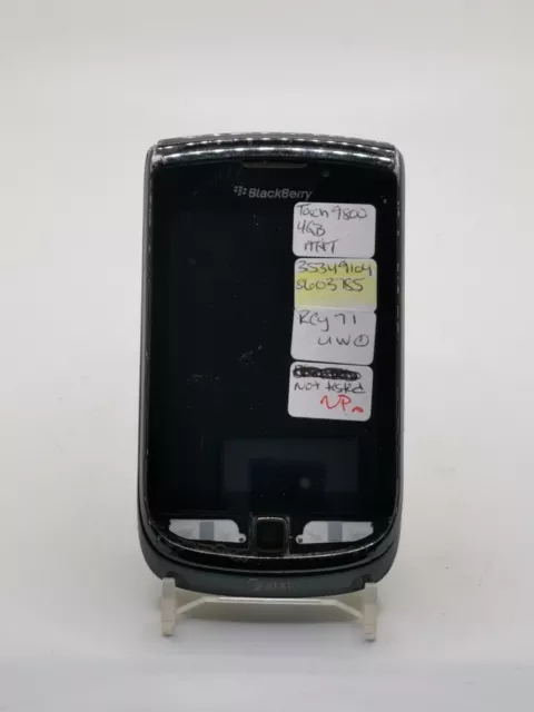 BLACKBERRY Torch 9800 Slider 3G 5MP 4GB GSM QWERTY Smartphone [For Parts]
