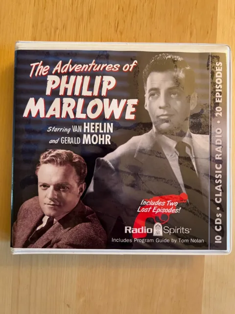 The Adventures of Philip Marlowe - Radio Spirits 20 Episodes on 10 CDs - OTR