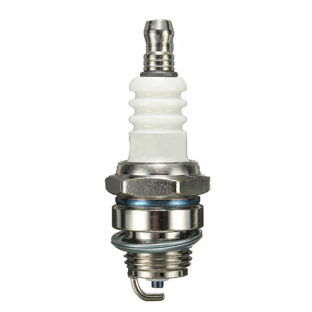 Bougies D'allumage RJ19LM - Lot De 3, Acier Inox, Pour Tondeuse à Gazon Et Moteurs 4 Temps