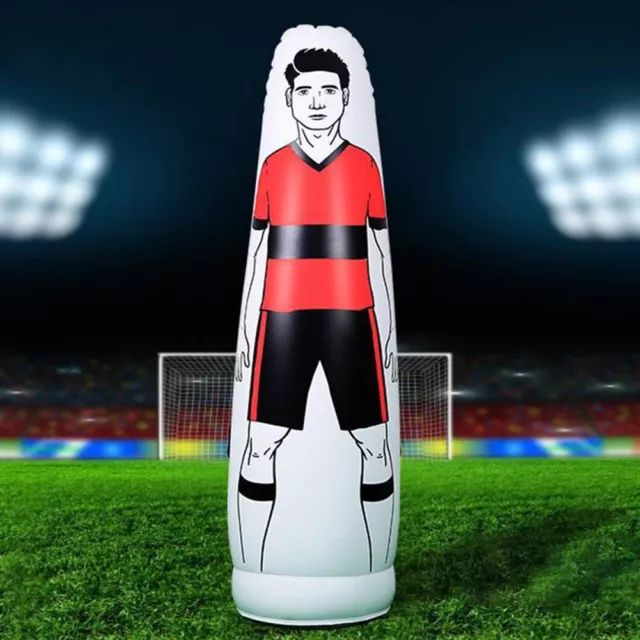 160cm Inflatable Football Training Wall for Free Kick Training (Red)