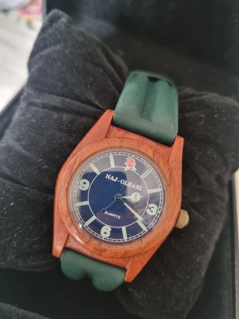 OROLOGIO NAJ OLEARI wood EUR 25,00 PicClick IT