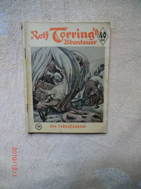 ROLF TORRING's Abenteuer   Nr. 123  (Zustand  2   -Nachkrieg-1955