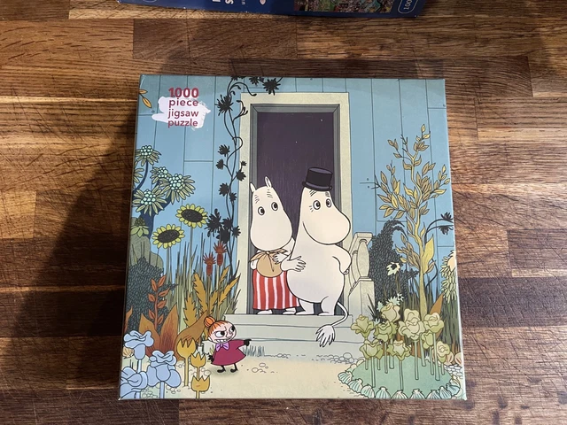 Moomins On The Riviera – Puzzle Per Adulti 1000 Pezzi – Flame Tree, Formato 735x510 Mm, Con Scatola Quadrata