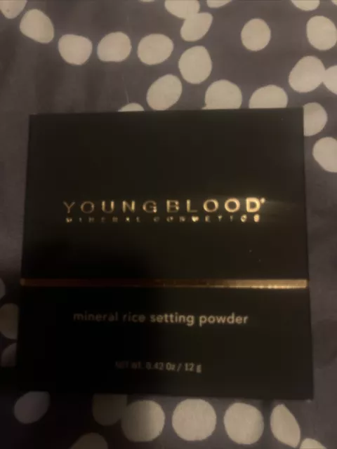 Youngblood Loose Mineral Rice Setting Powder LIGHT 0.42 oz (12 g)