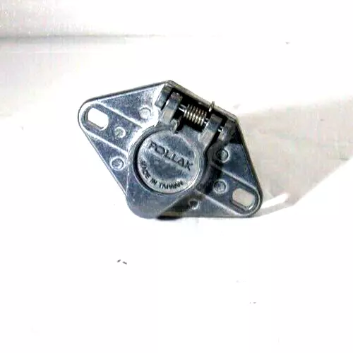 Pollak 6 Pin Female Trailer Plug Socket USA HD Metal (RT2) Bumper Mount Rear