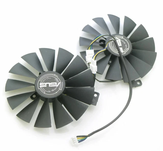 T129215BM T129215SM Fan For ASUS GTX1080Ti GTX1070Ti GTX1050Ti RX580 RX570 RX470