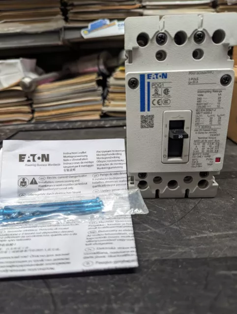 Eaton Molded Case Circuit Breaker PDG13C0020TFFJ