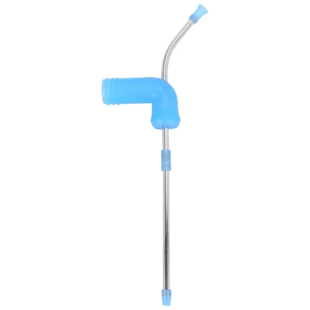 4X( Schnorchel, Doppel Bierschnorchel, Blau J3W5)5)