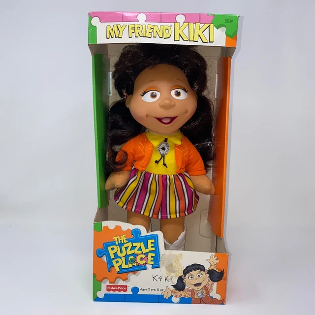 The Puzzle Place My Friend KIKI Doll 14" Plush Fisher Price 1994 New  Vintage