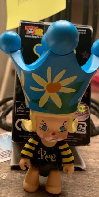 Figurine Molly Qee série 1 Toy2R by Kennyswork avec boite 2006 Bee Bee SOLD OUT