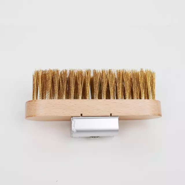 Pizza Oven Copper Brush Scraper Household Grill Brass Cleaning Brush With Han _t