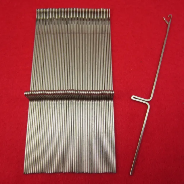 NEU 100 Nadeln für Silver Reed SR155 Strickmaschinen KnittingMachine Needles