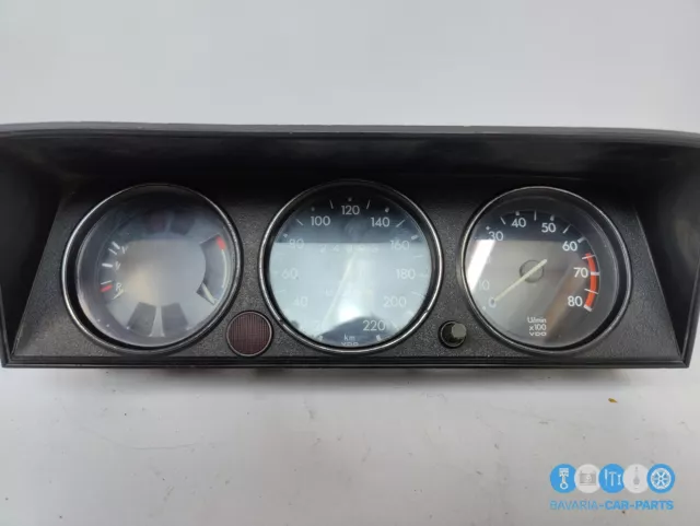 Original BMW 2002 Ti Tii E10 Instrument Cluster 220 Kmh 0201403