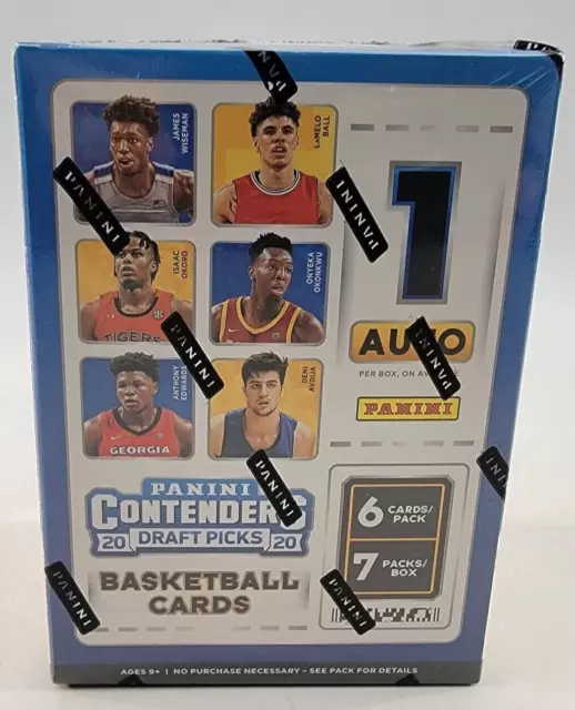 2020 Panini Contenders Draft Picks Basketball - BLASTER BOX - Brand New - SEALED