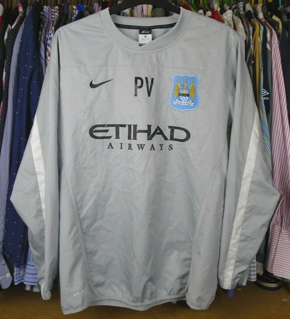 Manchester City Nike Fussball Fussball Muschel Trainingsshirt Top Xl Patrick Vieira