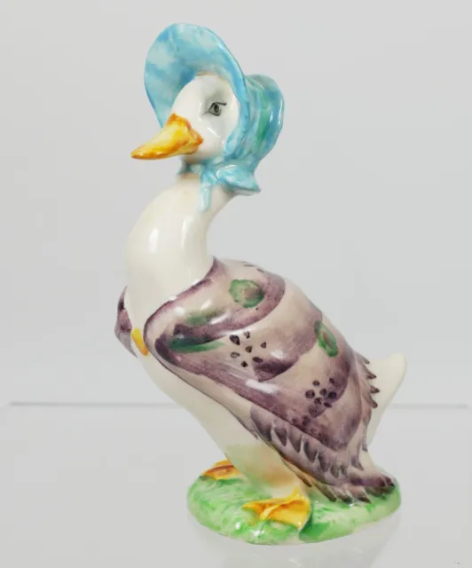 Beswick Beatrix Potter Figure ~ BP-3b ~ Jemima Puddle - Duck ~ 1974 - 1985