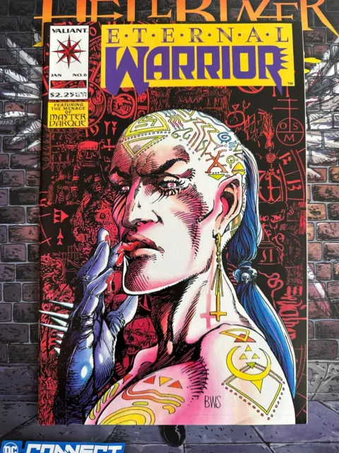 Eternal Warrior 6 VF+ Minor Key Valiant Entertainment 1993