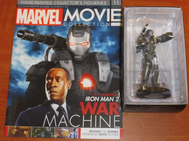 Eaglemoss MCU #11  WAR MACHINE  Marvel Movie Collection 2016  Jim Rhodes