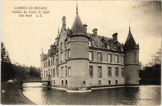 CPA LORREZ-le-BOCAGE Chateau de Comte de Segur - Cote Nord (1299469)