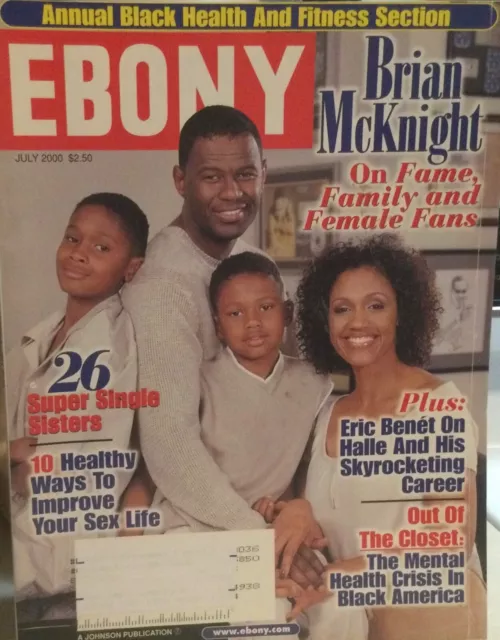 Ebony Magazine, Brian McKnight On Fame, Family and Female Fans