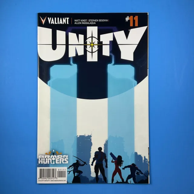 UNITY #11 Cover A First Print Valiant Entertainment Comics 2014 Armor Hunters!