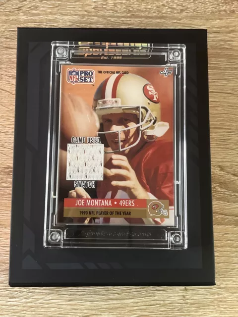 Joe Montana GAME USED SWATCH Jersey Fusion 2022 San Francisco 49ers