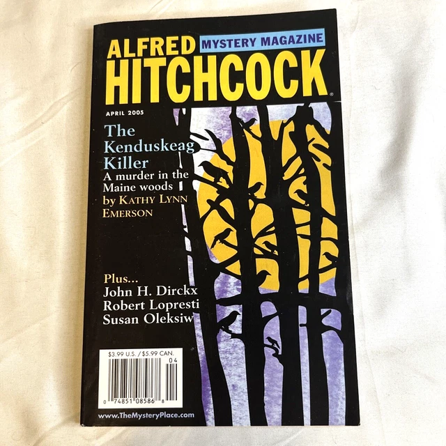 ALFRED HITCHCOCK’S MYSTERY Magazine Suspense Short Stories April 2005 £ ...