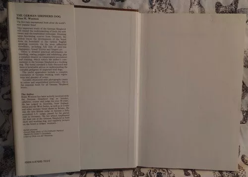 German Shepherd Dog Brian Wootton Breeding Working Bloodlines Showing 1988 Book 2