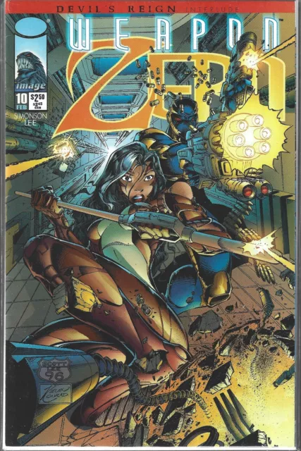 Weapon Zero #10 Devil's Reign Interlude (Vf/Nm) Image Marvel Comics