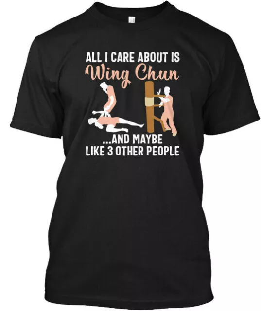 Fun Wing Chun China Kung Fu Martial Arts Usa T-Shirt Made in USA S-5XL
