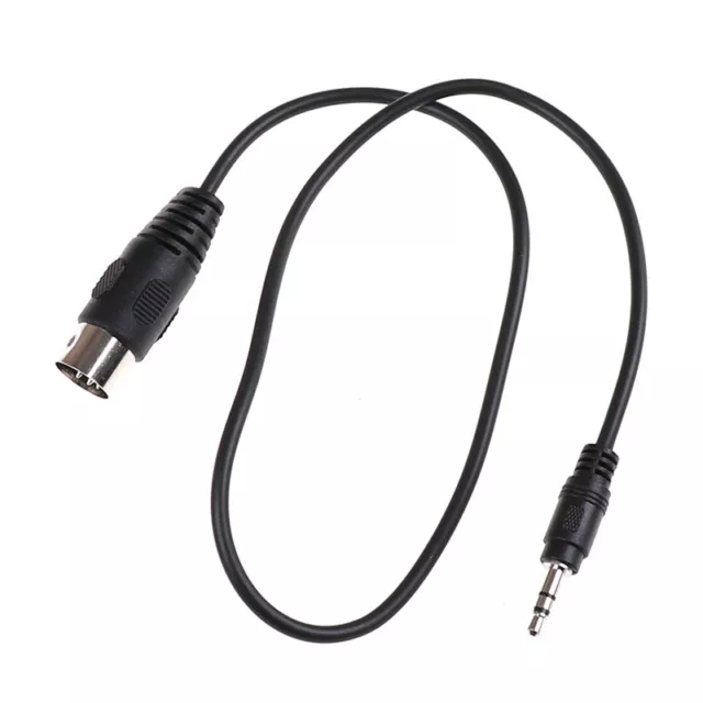 DIN 5 pines Din MIDI macho enchufe a 3,5 mm macho conector estéreo cable de audio 50 cm 0,5 m EL