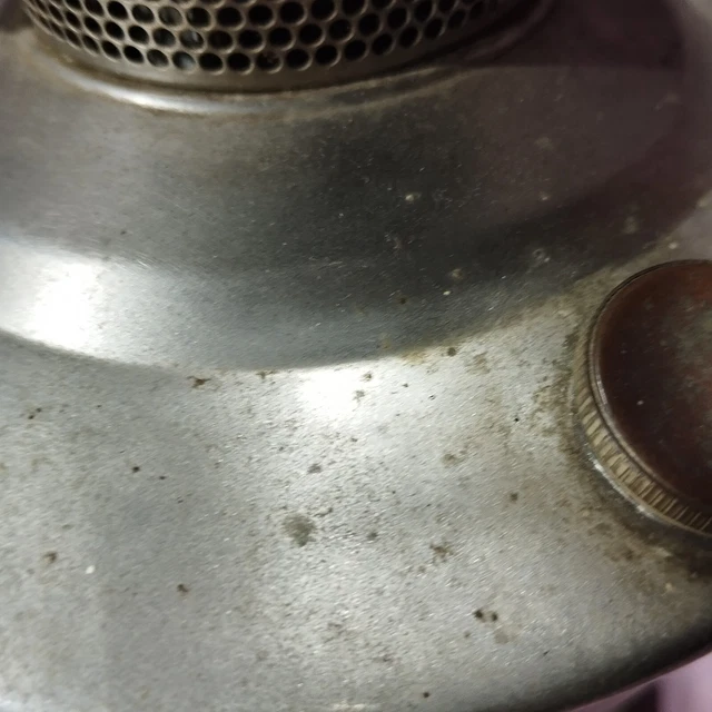 ALADDIN OIL LAMP Super Light Paraffin Collectable British Made Large