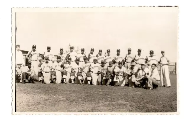 1953 Orig Baseball Photo PC Cuban Amateur Team SAN GERMAN BBC Holguin