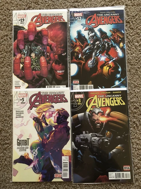 Avengers Comic Lot Of 26. New Uncanny,VS, Earth Mightiest,Savage,Wastelands