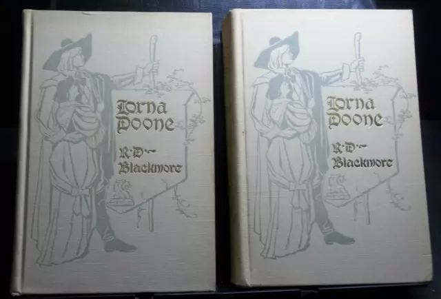 LORNA DOONE par R. D. Blackmore/HCDJ/Littérature & Fiction/Historique/2 vols.